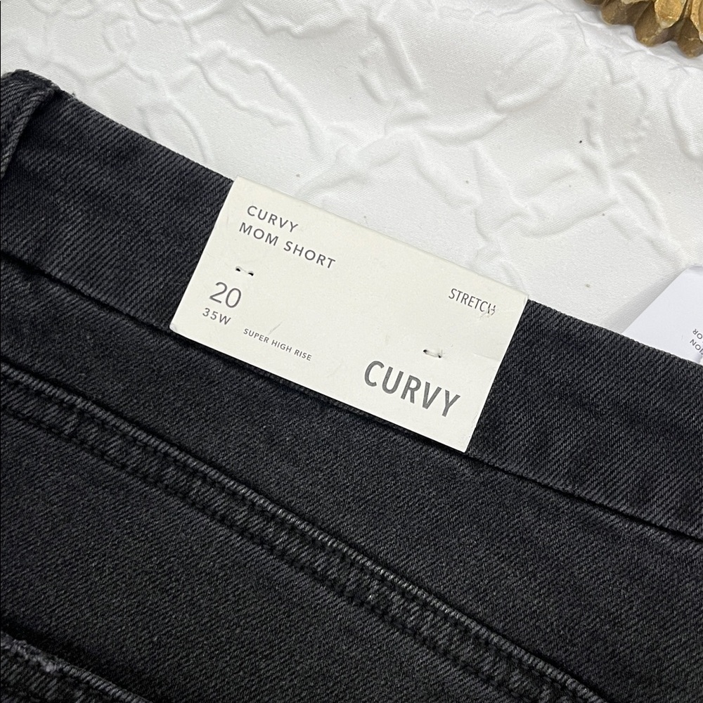NWT American Eagle Curvy Mom Shorts Stretch size 20 - Picture 4 of 4